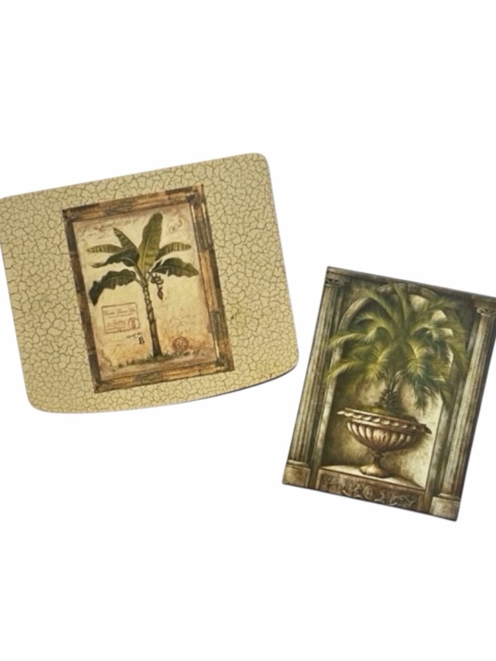 Art in Motion Chad Barrett 36 Palm Tree Note Cards in Decorative Wood Box